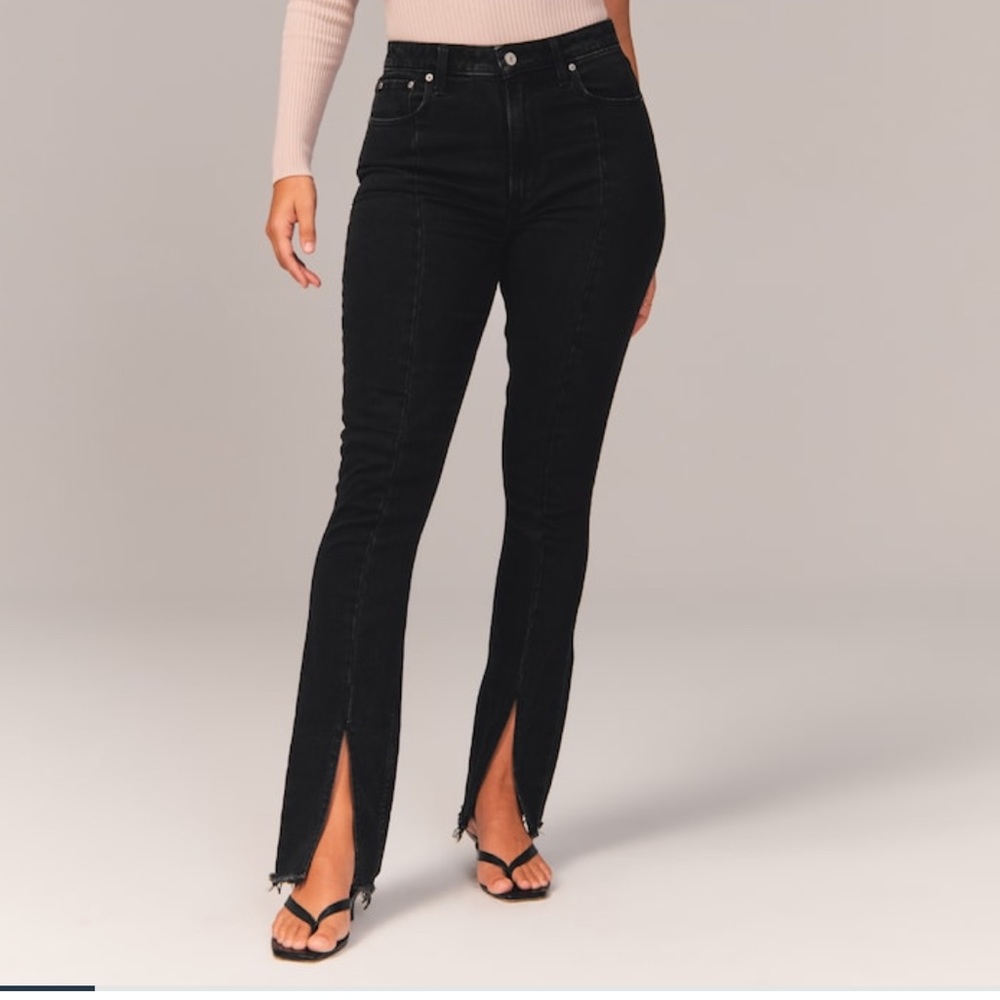 Abercrombie & Fitch Curve Love High Rise Skinny Jean